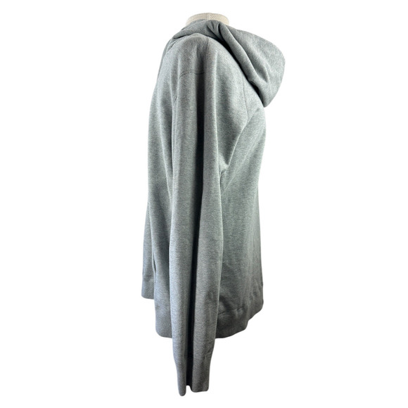 Reigning Champ Lockup Pullover Hoodie Heather Grey Spellout Sweatshirt XL *Flaw - Picture 8 of 15